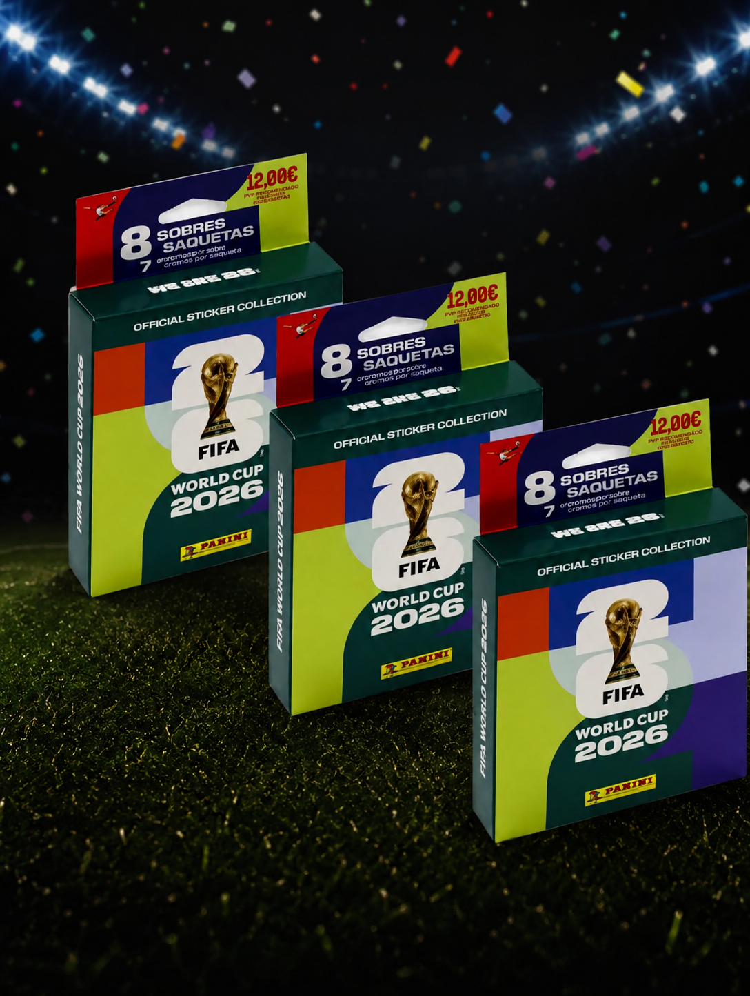 Packs 3 cajas X8 sobres C/u