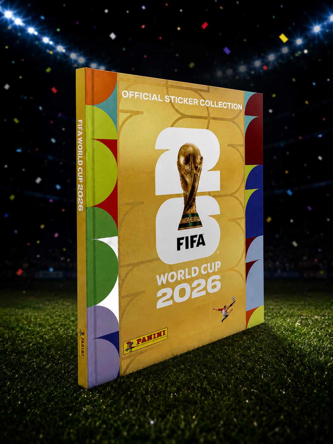 Álbum dorado tapa dura FIFA 2026