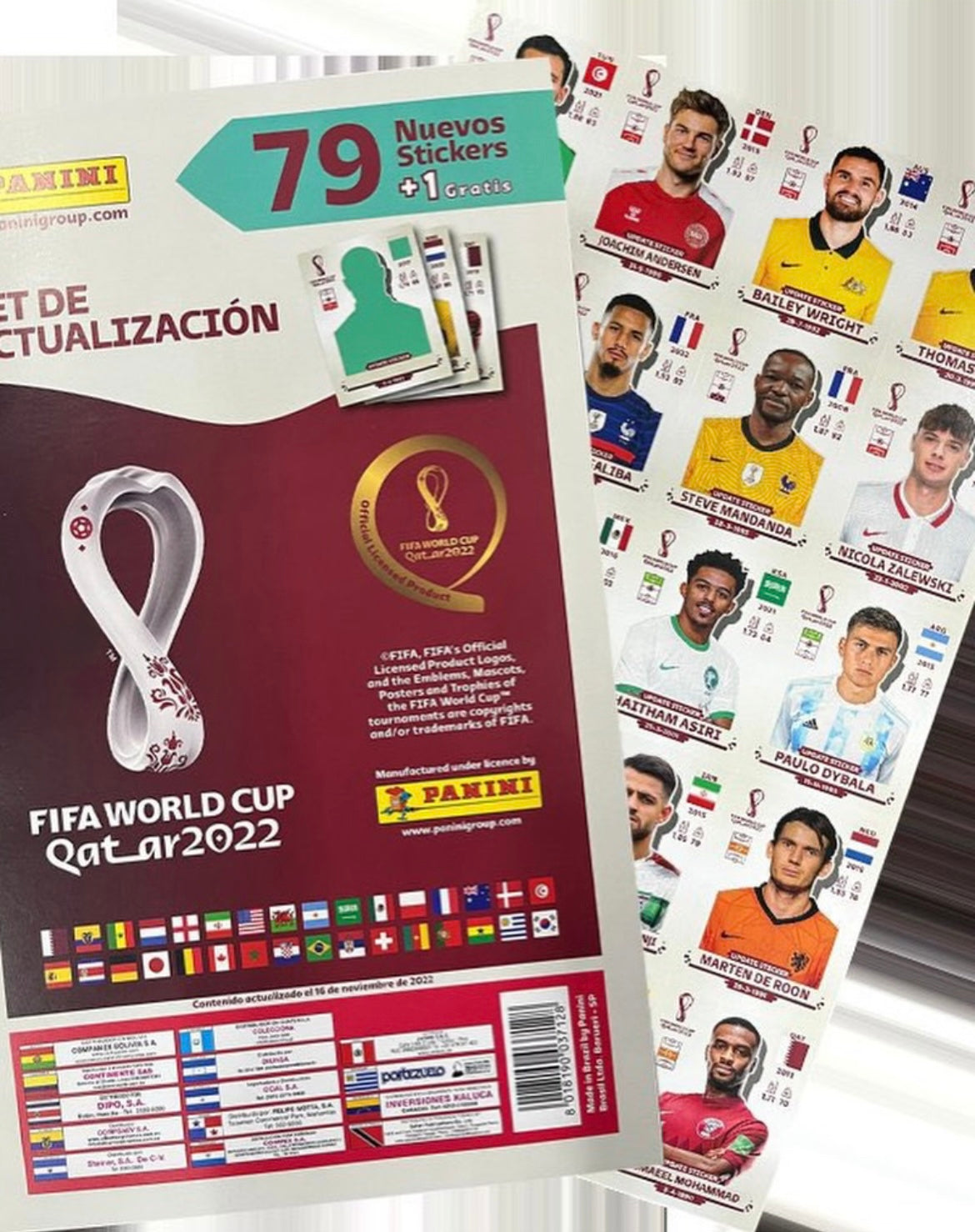 NEW - Set actualización Panini (Neymar)